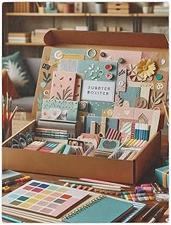 Cozy Blanket Subscription Box for DIY Stationery Lovers