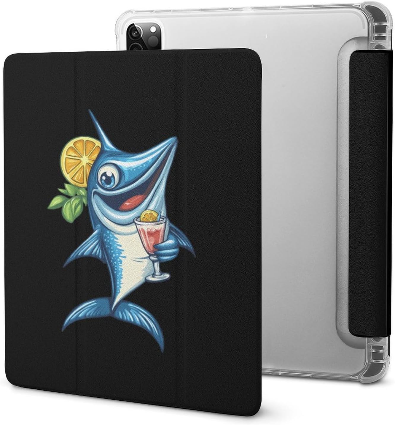Funny Marlin Holding Cocktail for IPad Pro/Air/2020/2021 Case