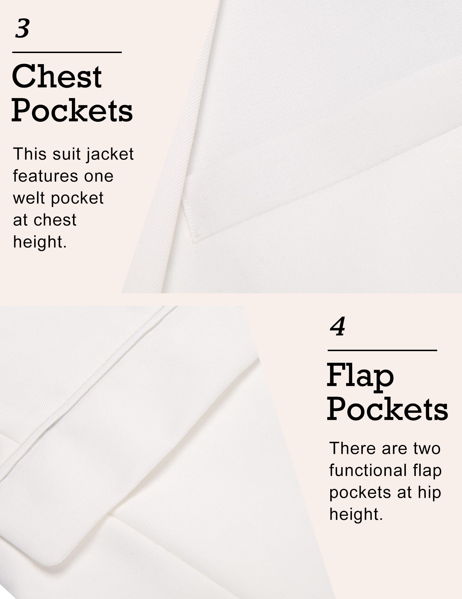 Coofandy Herren Modern/Fitted Lässiger Blazer