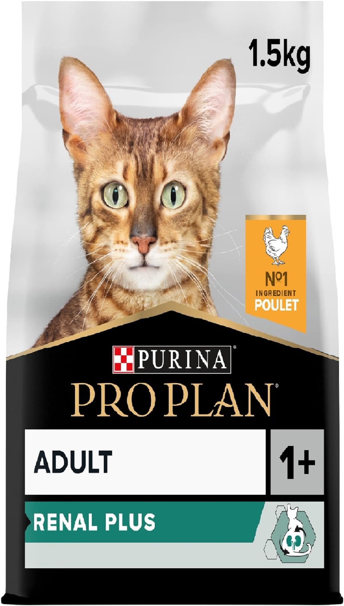 Adult Renal Plus Chicken Dry Cat Food - 1.5KG