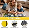 Trading Card Binder, 540 Pockets Card Binder for Pokemon Cards, MTG, Baseball & Football Sports Cards - Easy-to-Use Card Collection Album (black)