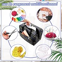 Borsa Per Macchina Da Cucire In Nylon - Imbottita, Tasche E Maniglie | 38x25x18cm, Rosso (Taglia S) - Foto 12