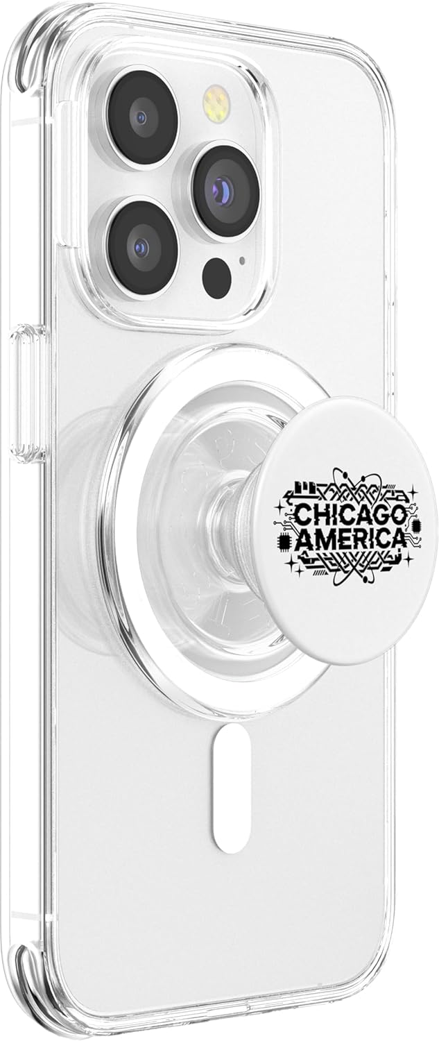Chicago, Illinois, America PopSockets PopGrip for MagSafe