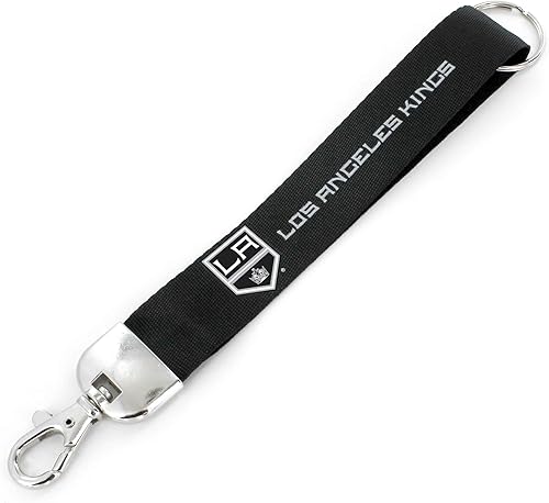 aminco NHL Los Angeles Kings Deluxe - Llavero de pulserasoporte para bolsa, correa para bolsa, Varios colores