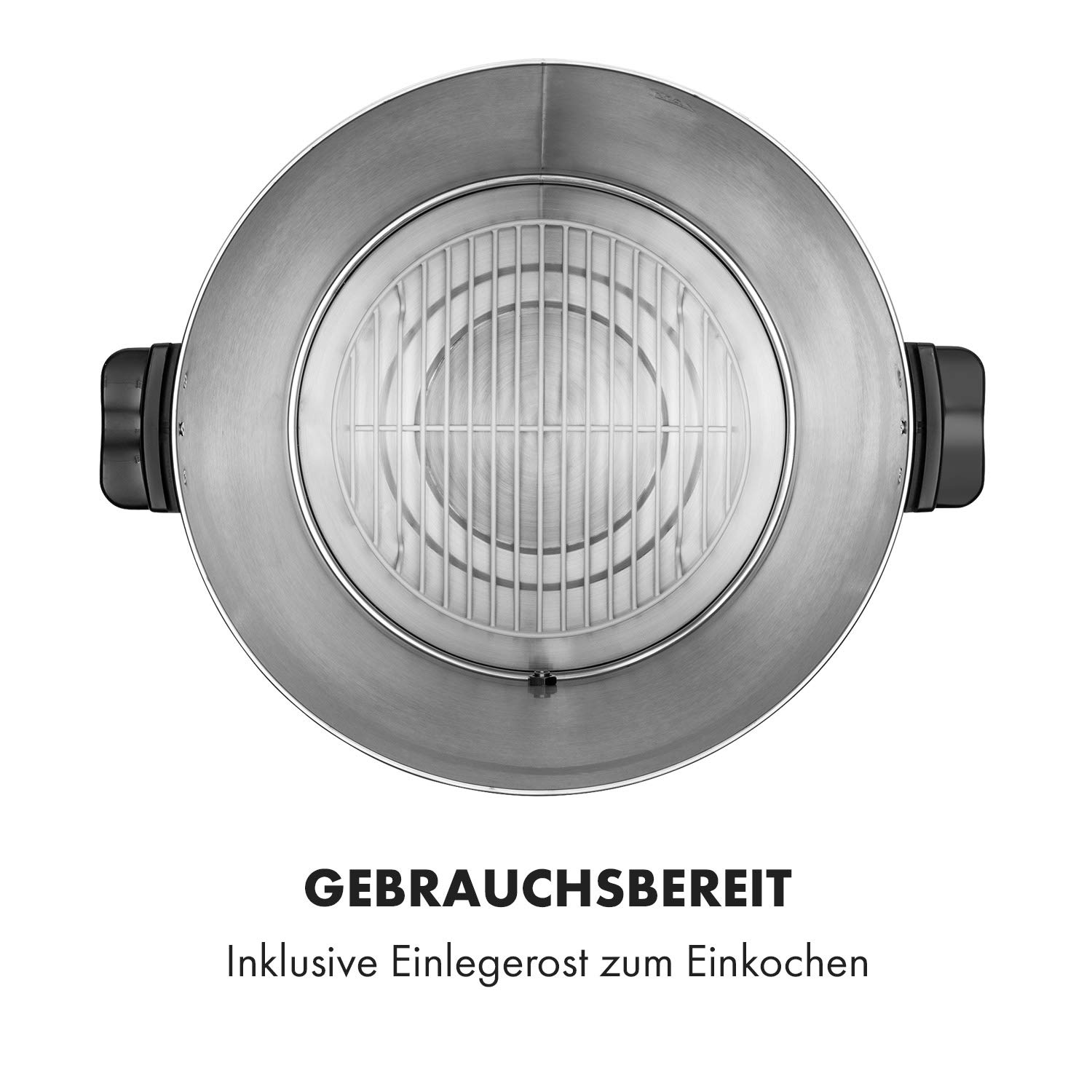 Klarstein KonfiStar 40 Distributeur de boissons chaudes numérique 40 l, 2500 W, 30-100 °C, minuteur, fonction maintien au chaud, couvercle avec fermeture, acier inoxydable poli