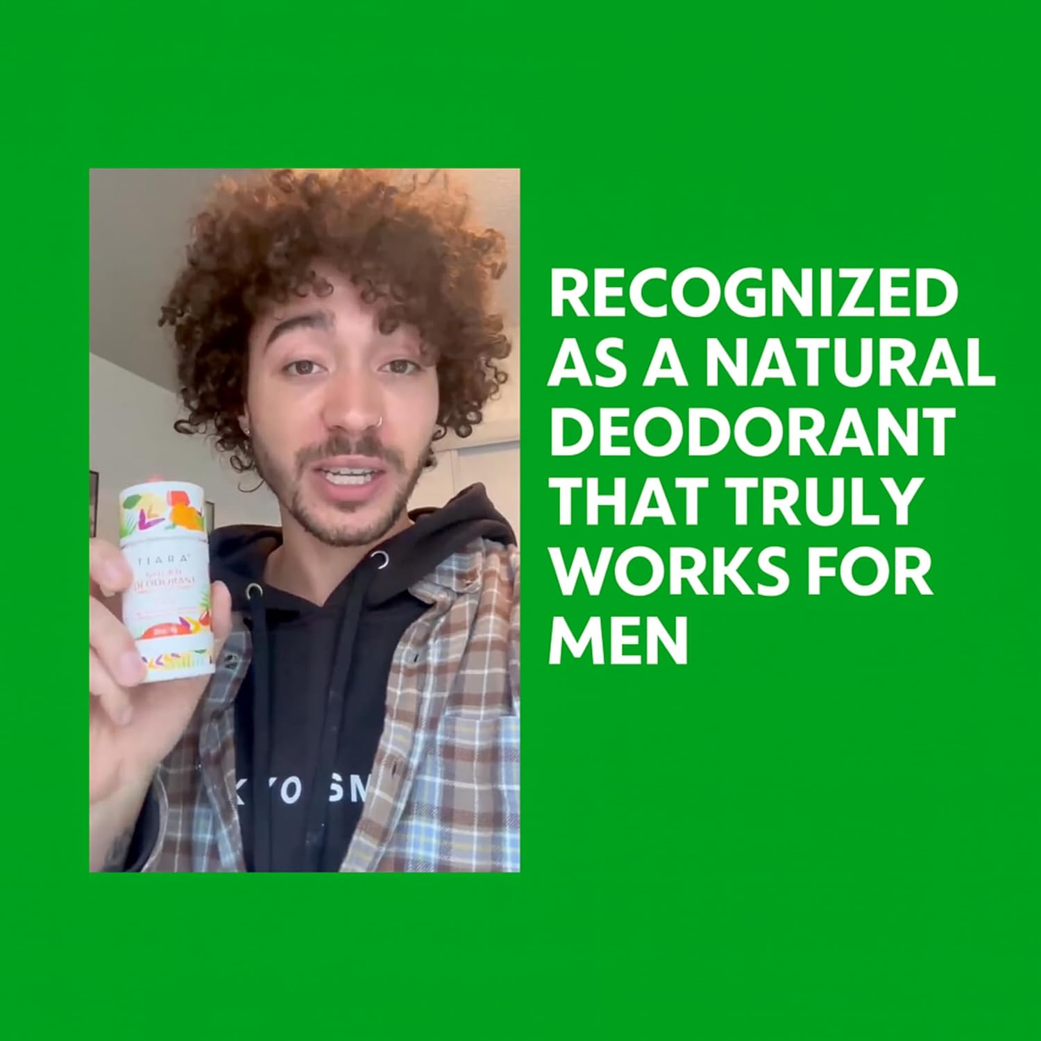 TIARA Natural Aluminum Free Deodorant for Women & Men – Long Lasting Odor Protection, Whole Body Deodorant, Non Toxic, Paraben Free, Vegan, 24 Hour Odor Protection (Coconut)