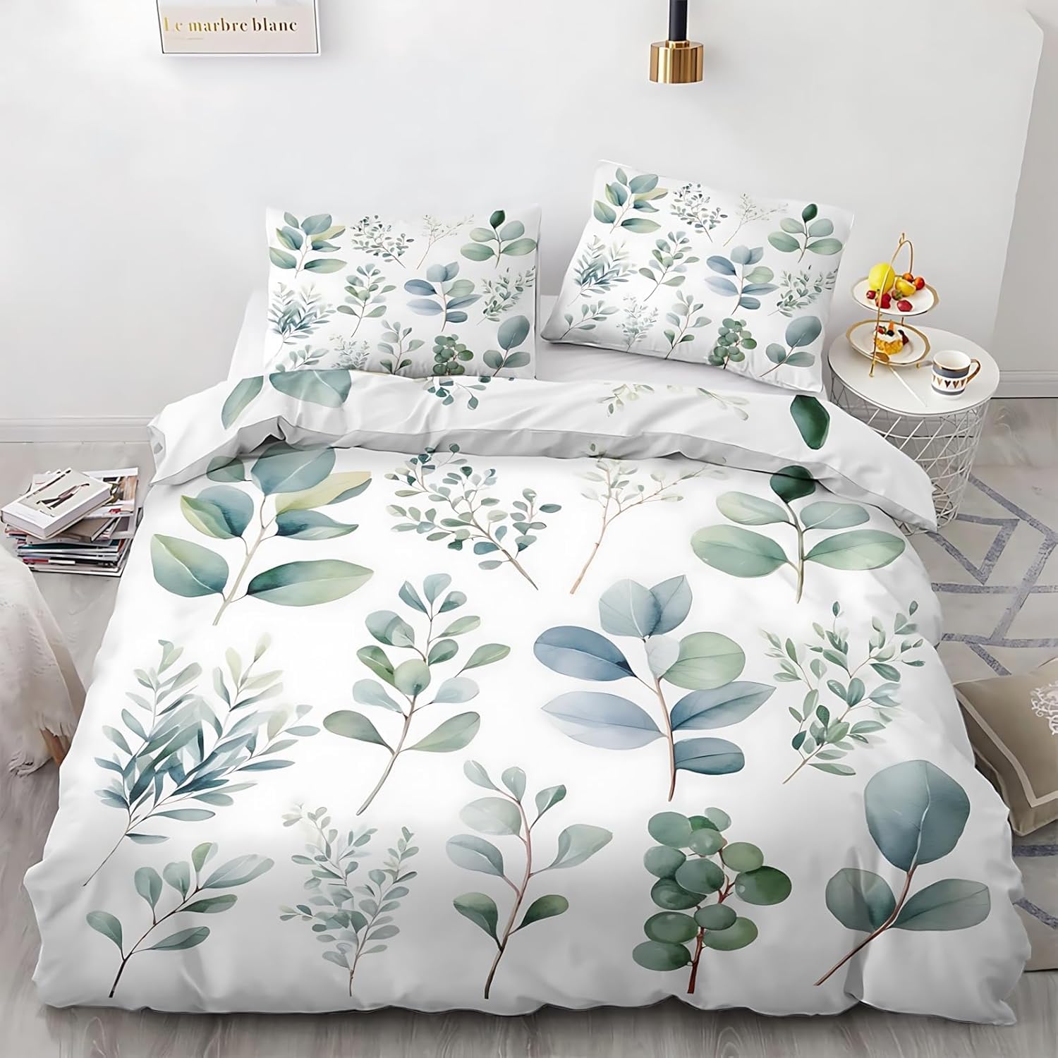 Housse de couette 220x240 fermeture éclair pour lit adulte ultra doux