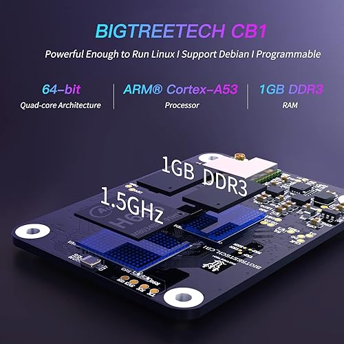 Miniatura 7 de BIGTREETECH Manta E3EZ + CB1 V2.2 + 5 piezas EZ2209 Kit de soporte para correr Klipper Firmware Kit de placa de control silencioso para impresoras