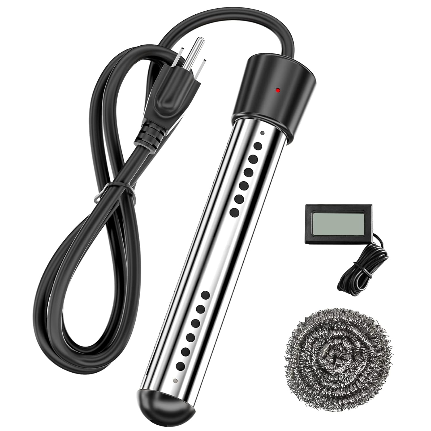 Buy Bubbue Pool Heater 1500W Portable Barrel Heater Immersion Heater