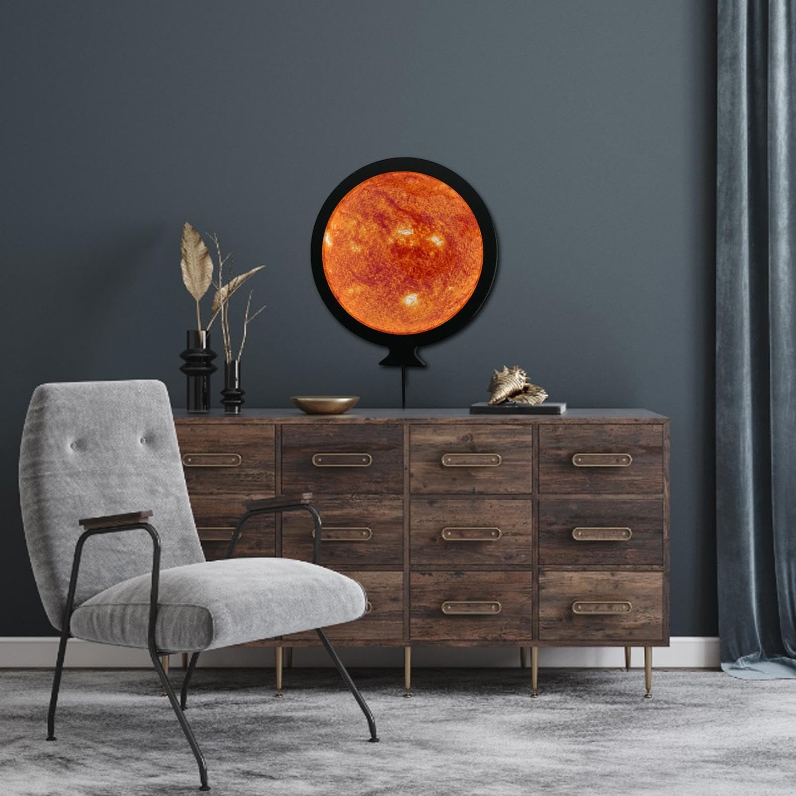 Generico Specchio Con Illuminazione a LED Decorativa e Portatile | Specchio Illuminato Per Camera da , Tavolo, Scrivania, Piano di Lavoro, Bagno, Fidanzata e Moglie