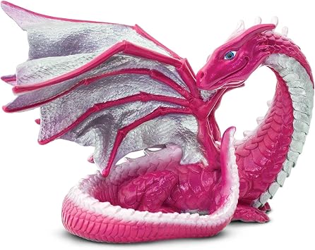 Safari Ltd. Love Dragon Figurine - Detailed 6" Model Figure - Fun Mythical Creature Play Toy for Boys, Girls & Kids Ages 4+
