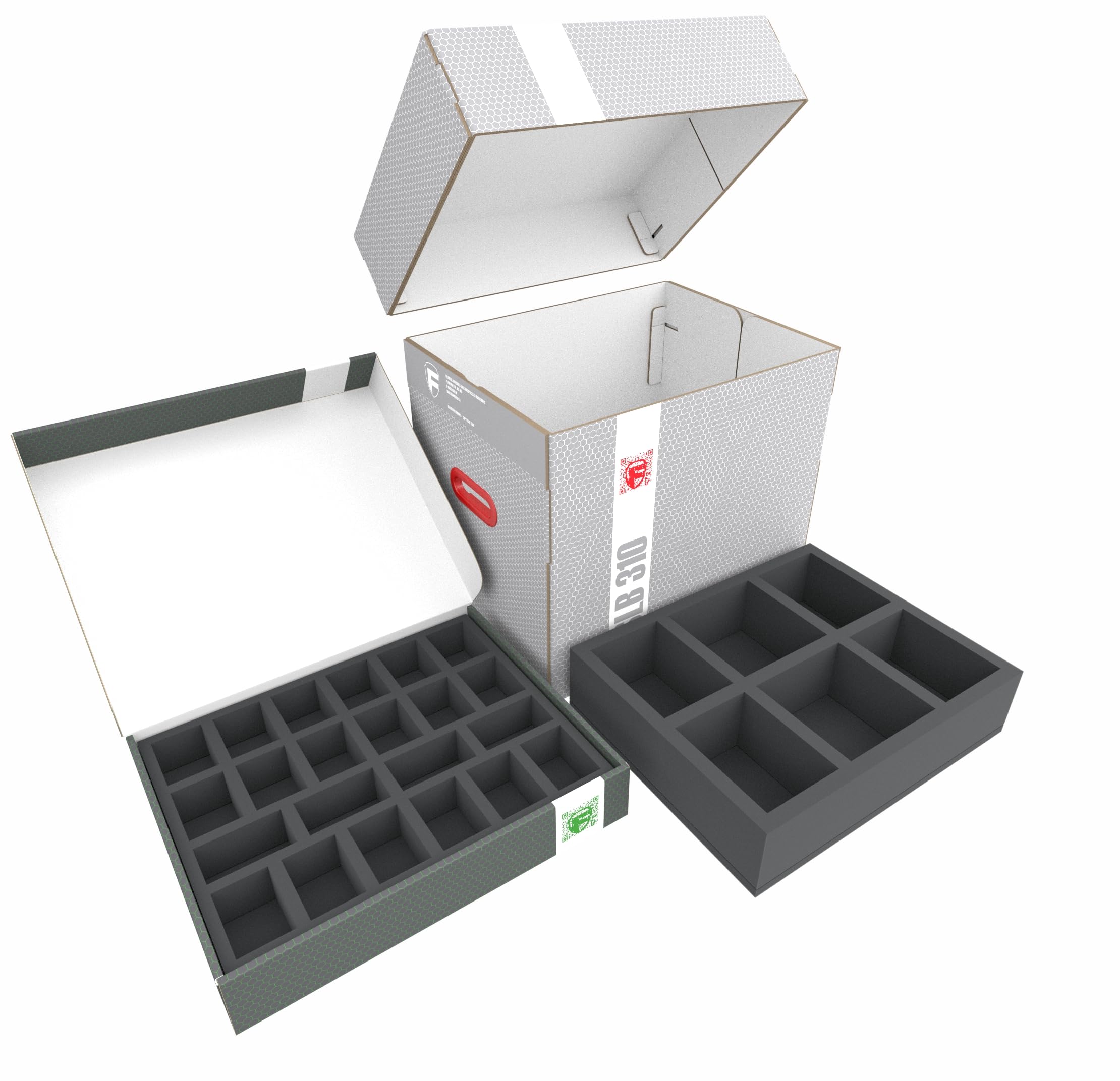 Feldherr Storage box FSLB310 z Storage box FSLB055 + zestaw 3D kompatybilny z Heroes of Might & Magic III: The Board Game - Gameplay All-In Pledge - figurki + karty + żetony