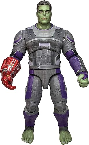 Marvel Select: Avengers Endgame Nano-Gauntlet Figura de acción de Hulk