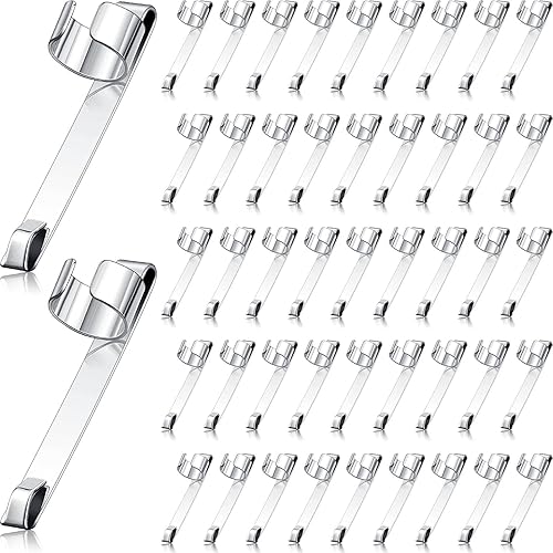 Miniatura 7 de Zonon Clips metálicos para lápices, bolsillo para lápices, epoxi, tinta, 60 piezas