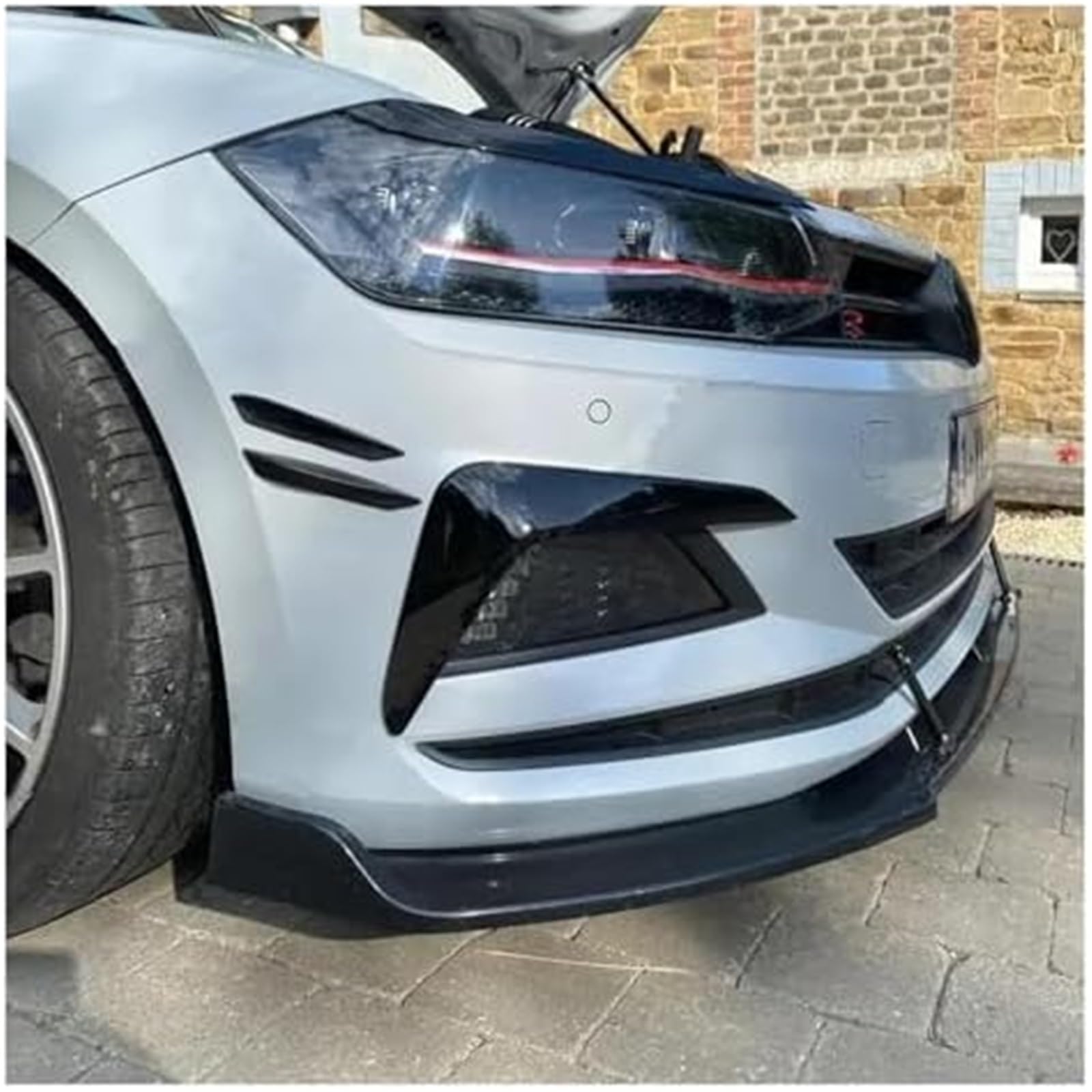 Splitter, dla dla VW, dla dla POLO, MK6 Virtus 2017-2021 Tuning