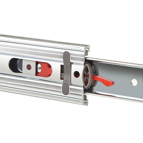 400921 FR5001.ECD Ball Bearing Slide, 350 mm Full Extension, 100 lb. Weight Capacity Zinc Finish