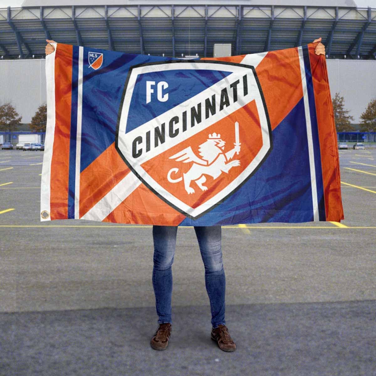 FC Cincinnati Grommet Banner Flag - Image 5