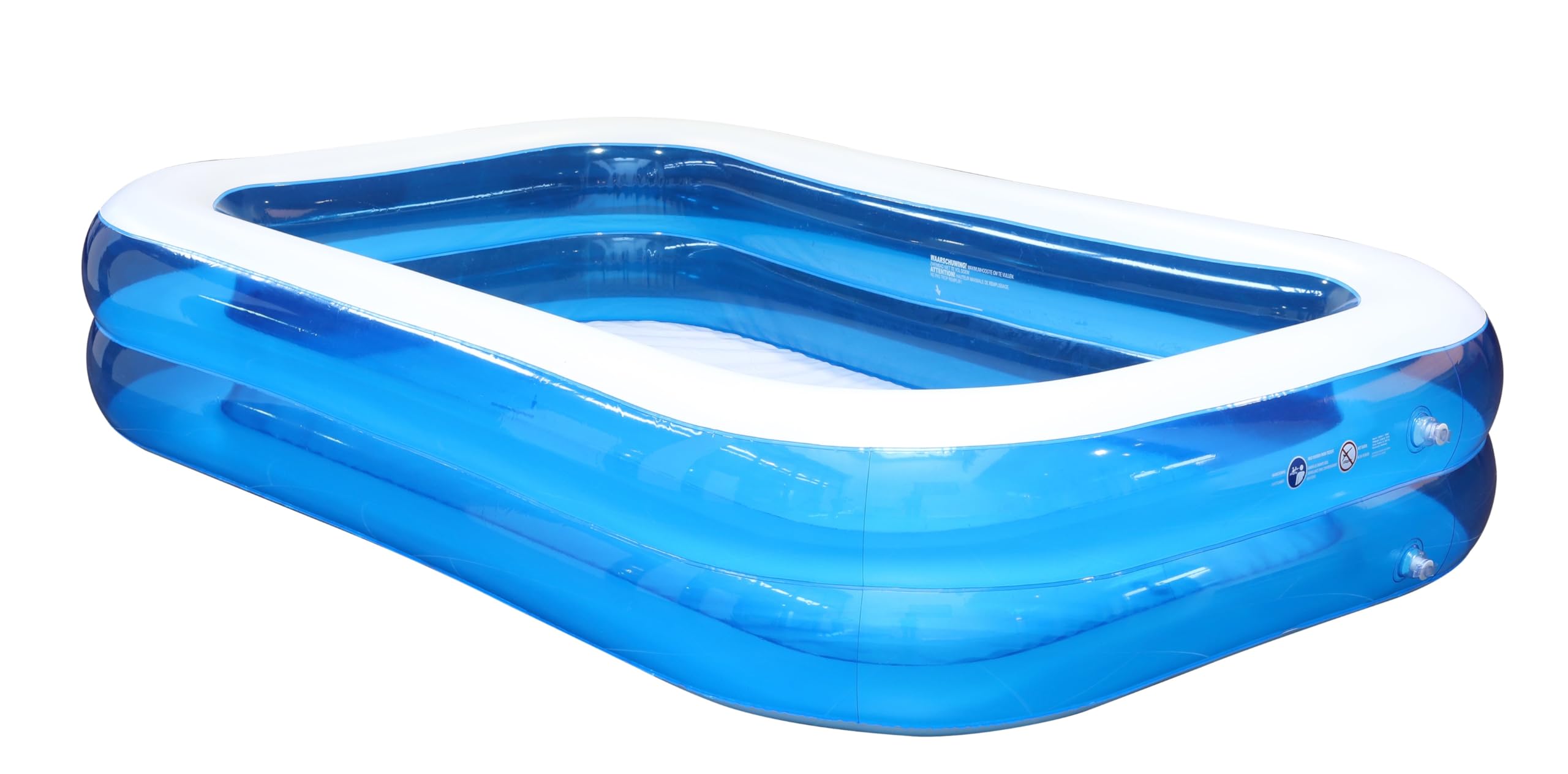 Piscina familiar XL para jardín o terraza (211 x 132 x 46 cm)