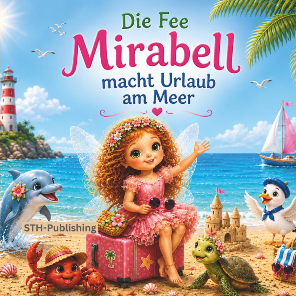Die Fee Mirabell macht Urlaub am Meer: Ein zauberhaftes Ferienabenteuer voller Freundschaft, Sonnenschein und Meereszauber