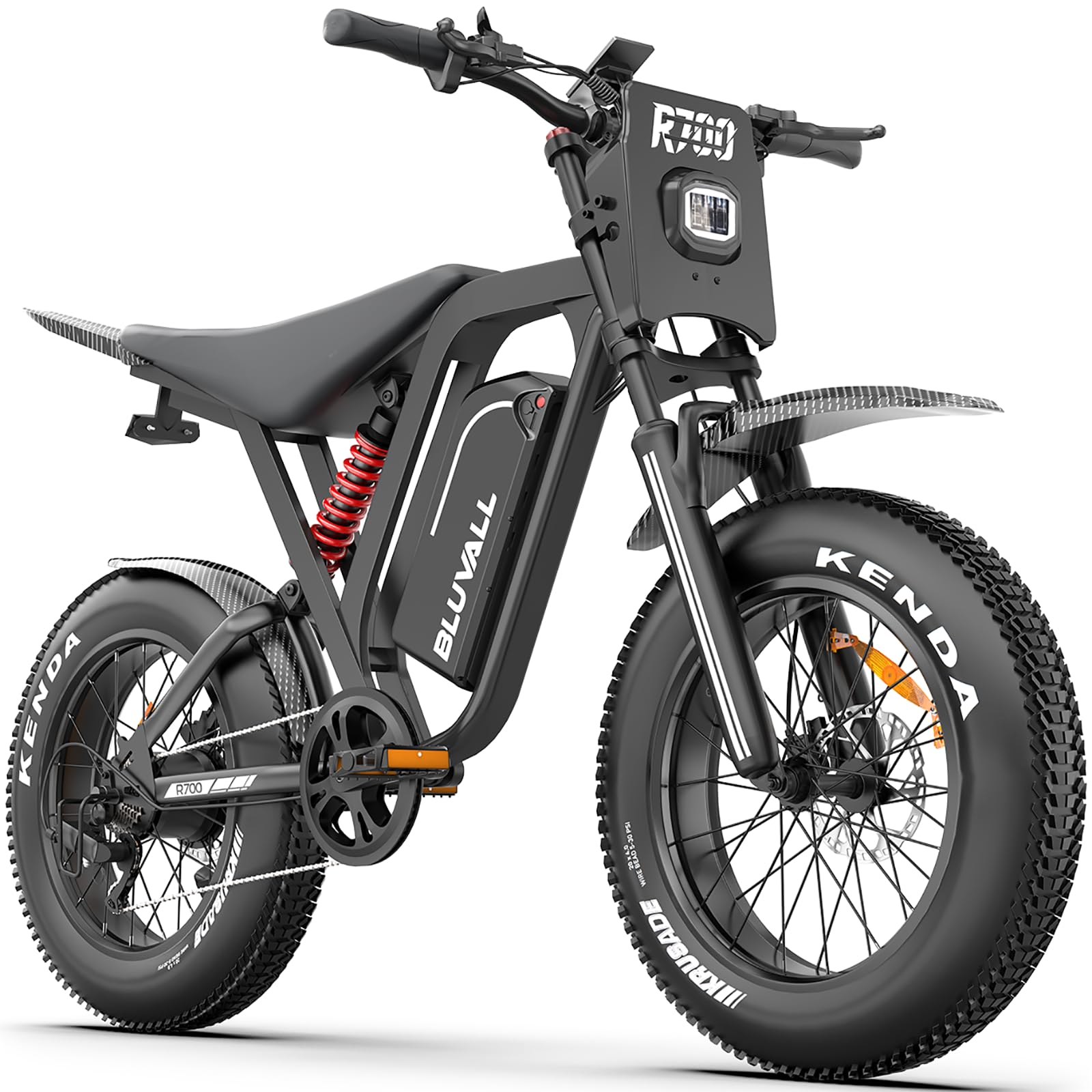 R700 Bicicleta eléctrica de montaña, batería de litio de 48V25Ah,CE/EN15194
