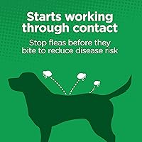 Vista 6 de TevraPet Activate II Prevención de pulgas y garrapatas para perros, 4 unidades, perros pequeños de 4 a 10 libras, gotas tópicas, tratamiento