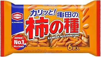 Amazon.co.jp: 亀田製菓 亀田の柿の種 6袋詰 180g : 食品・飲料・お酒