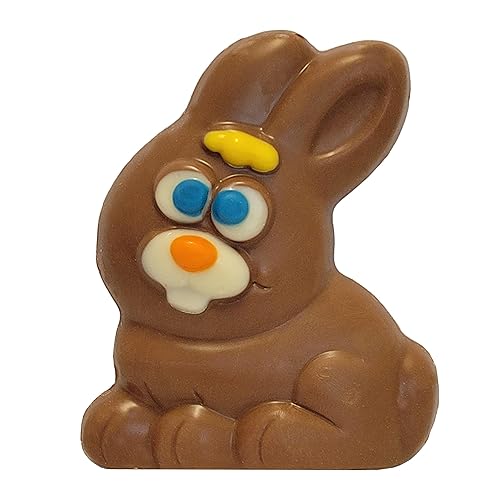 Miniatura 6 de Grandes conejitos de chocolate con leche de Easter Buddies, envueltos individualmente en caja de regalo, lácteos certificados Kosher, 2.5 onzas de