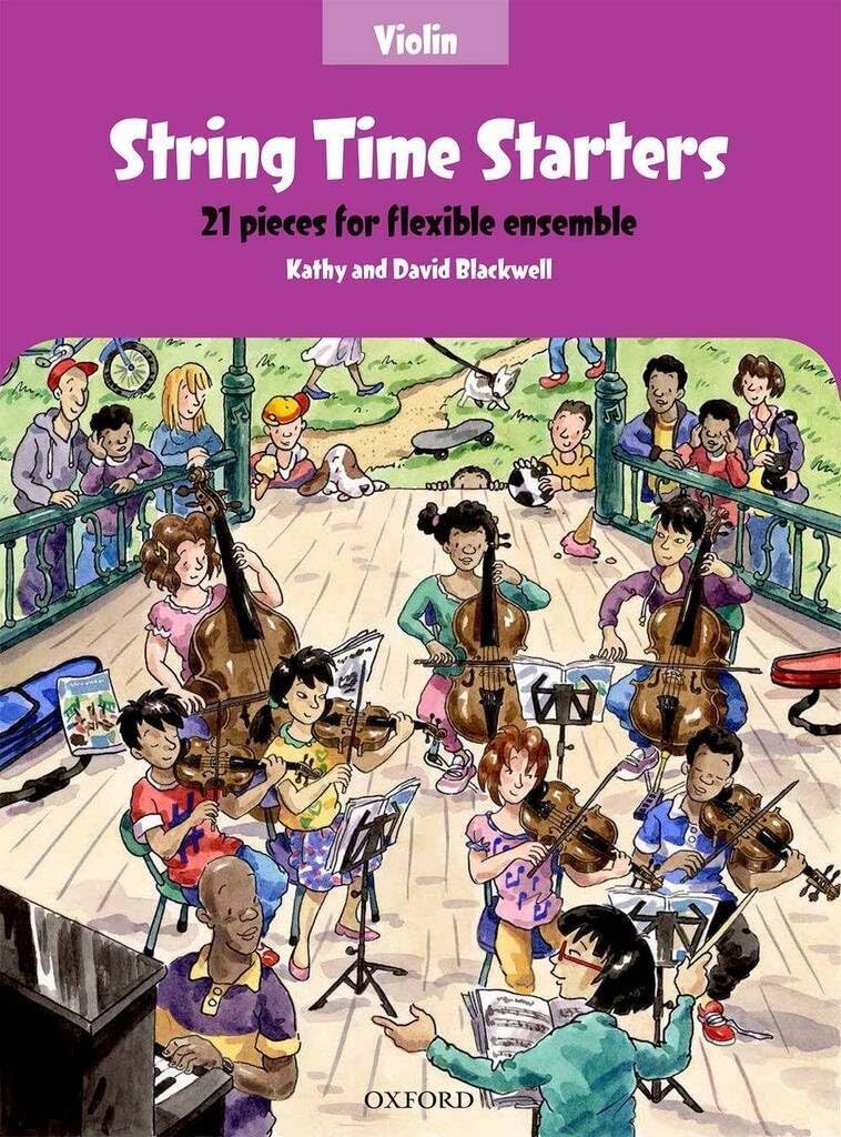 String Time Starters Violin book 21 pieces for flexible ensemble
