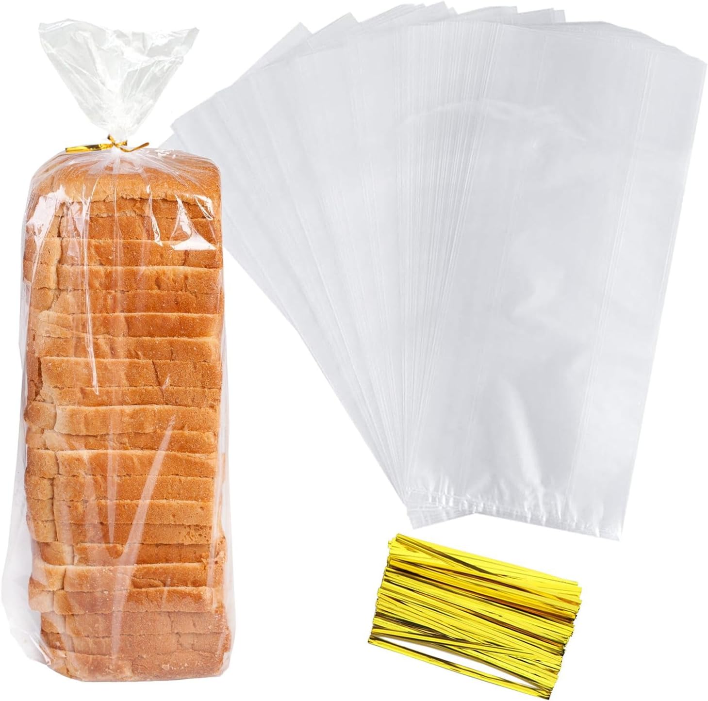 Earthwise Reusable Mesh Produce Bags See Through Set of 9 Ultra Strong