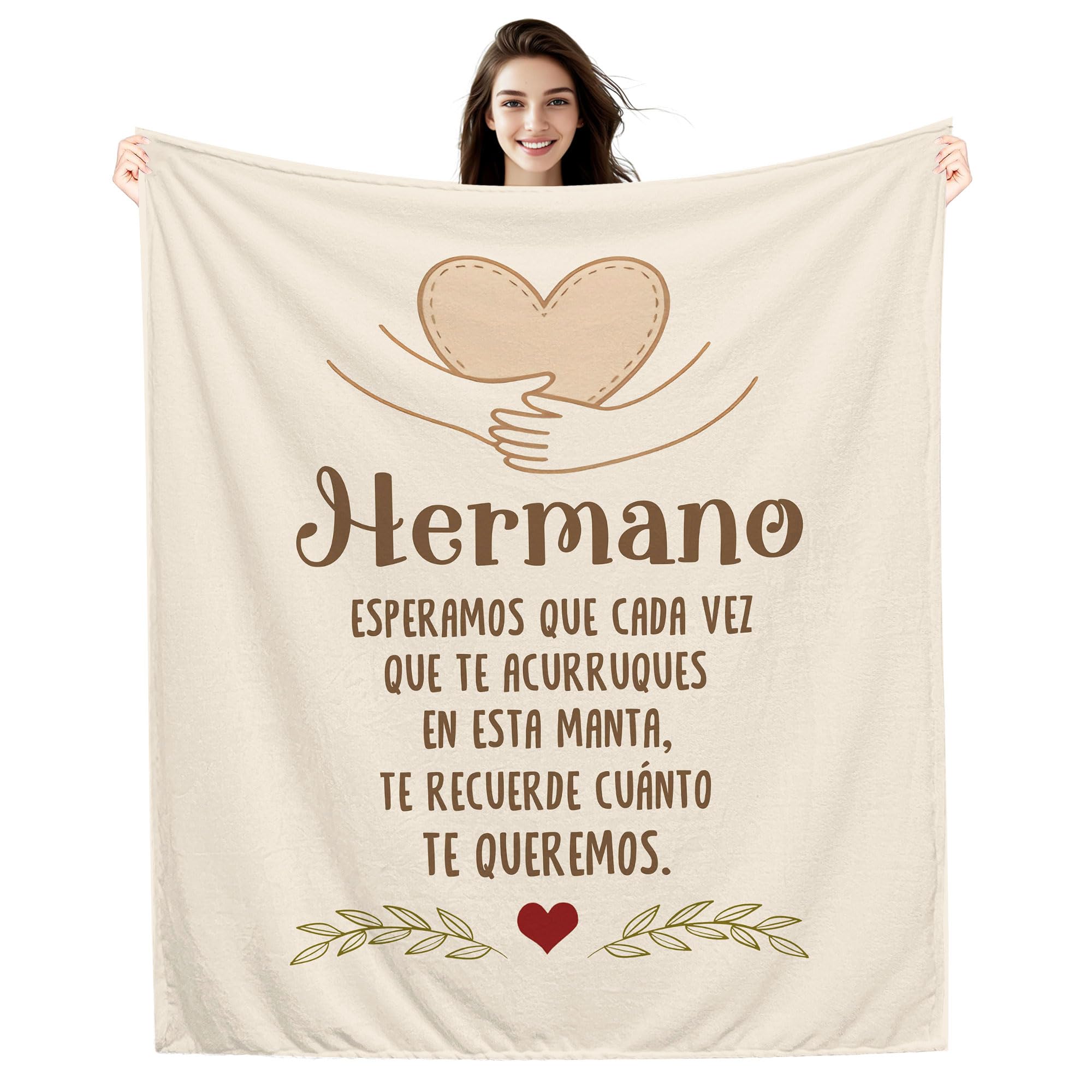 Amorea A mi Abuela Espero Que Cada Vez Que te acurruques en Esta Manta te recuerde cuánto te Quiero Ideas para Regalos Manta para la Abuela Cumpleaños Día de la Madre — view 36
