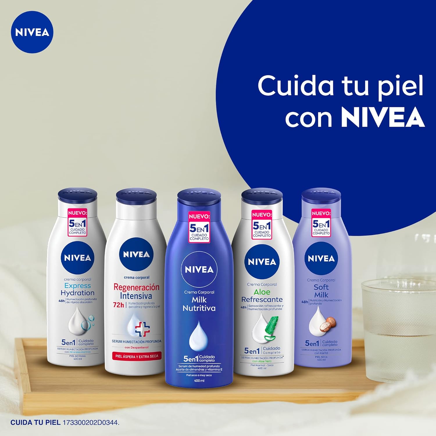 Nivea Body Milk Body Cream Express Hydration - Image 6