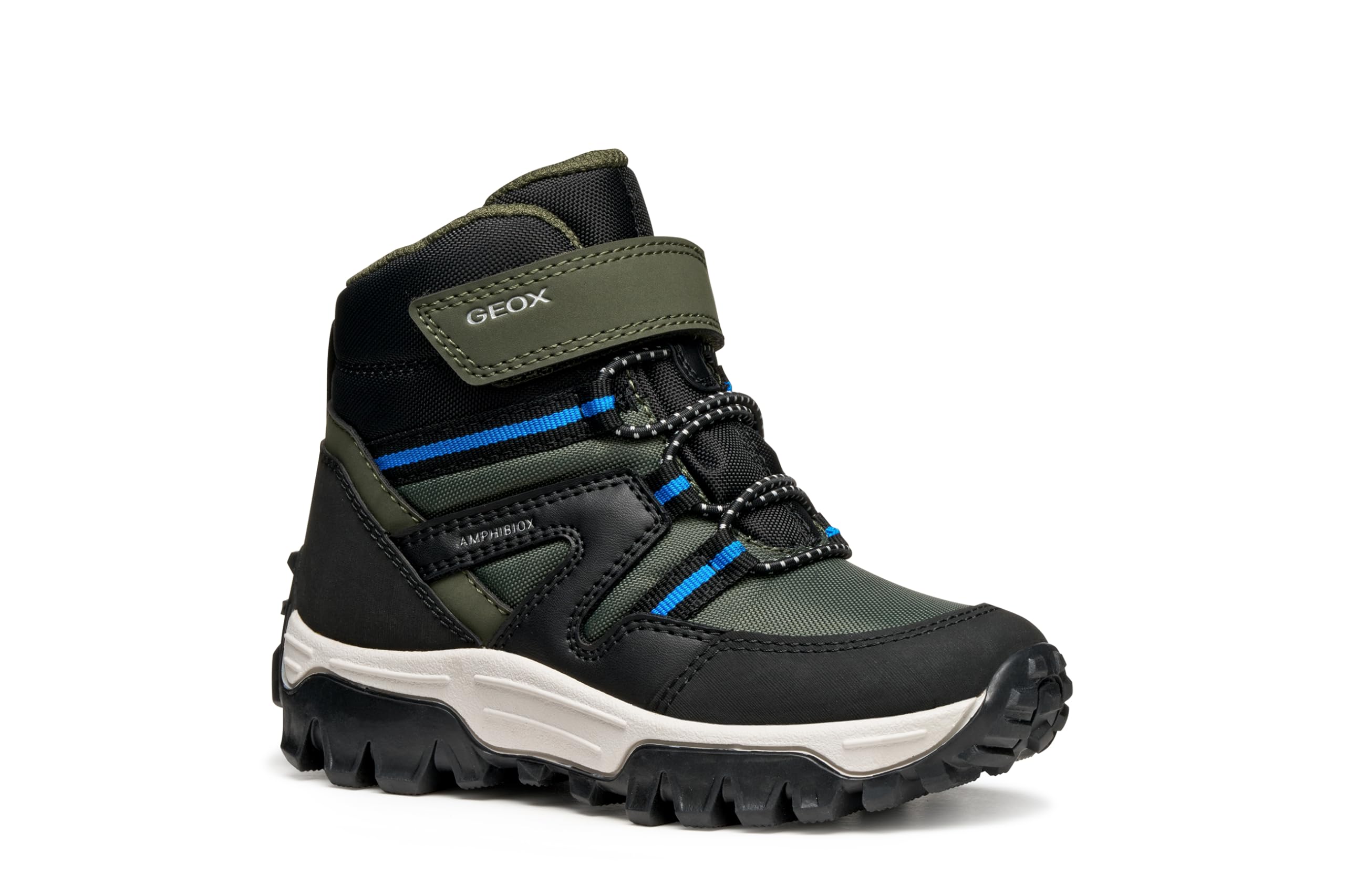 Geox Boys Jhimalayaboybabx Ankle Boot, Green, 7 UK