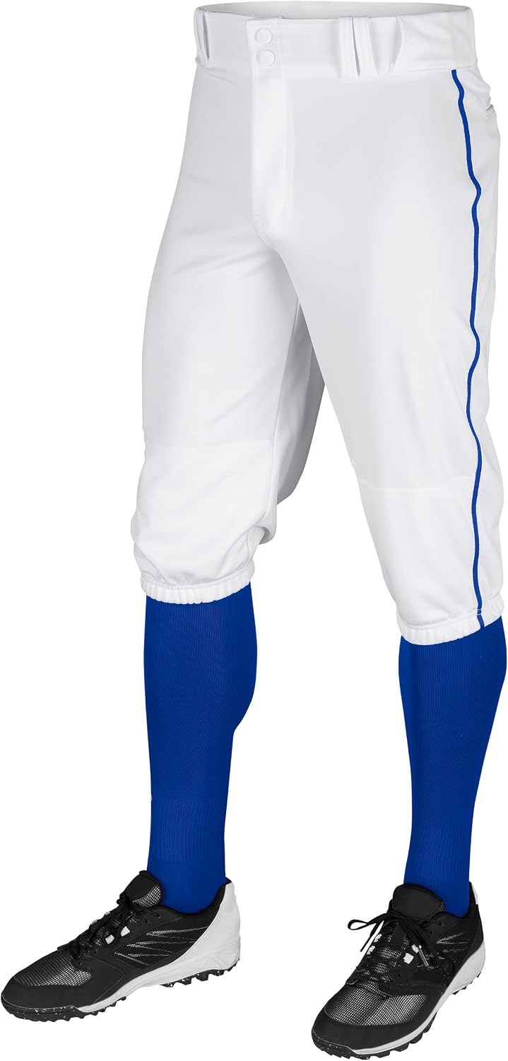CHAMPRO Triple Crown Knicker Style Youth Baseball Pants with Side Piping/Braid
