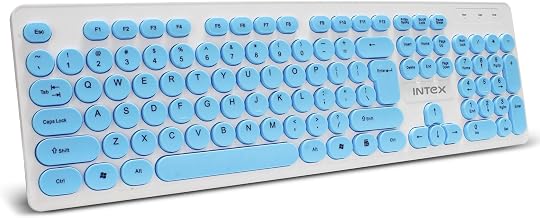 Intex Classy Wired Keyboard with 8 Million Keystrokes | Anti-Slip | Durable and Strong ABS Material | Retractable Stand | 