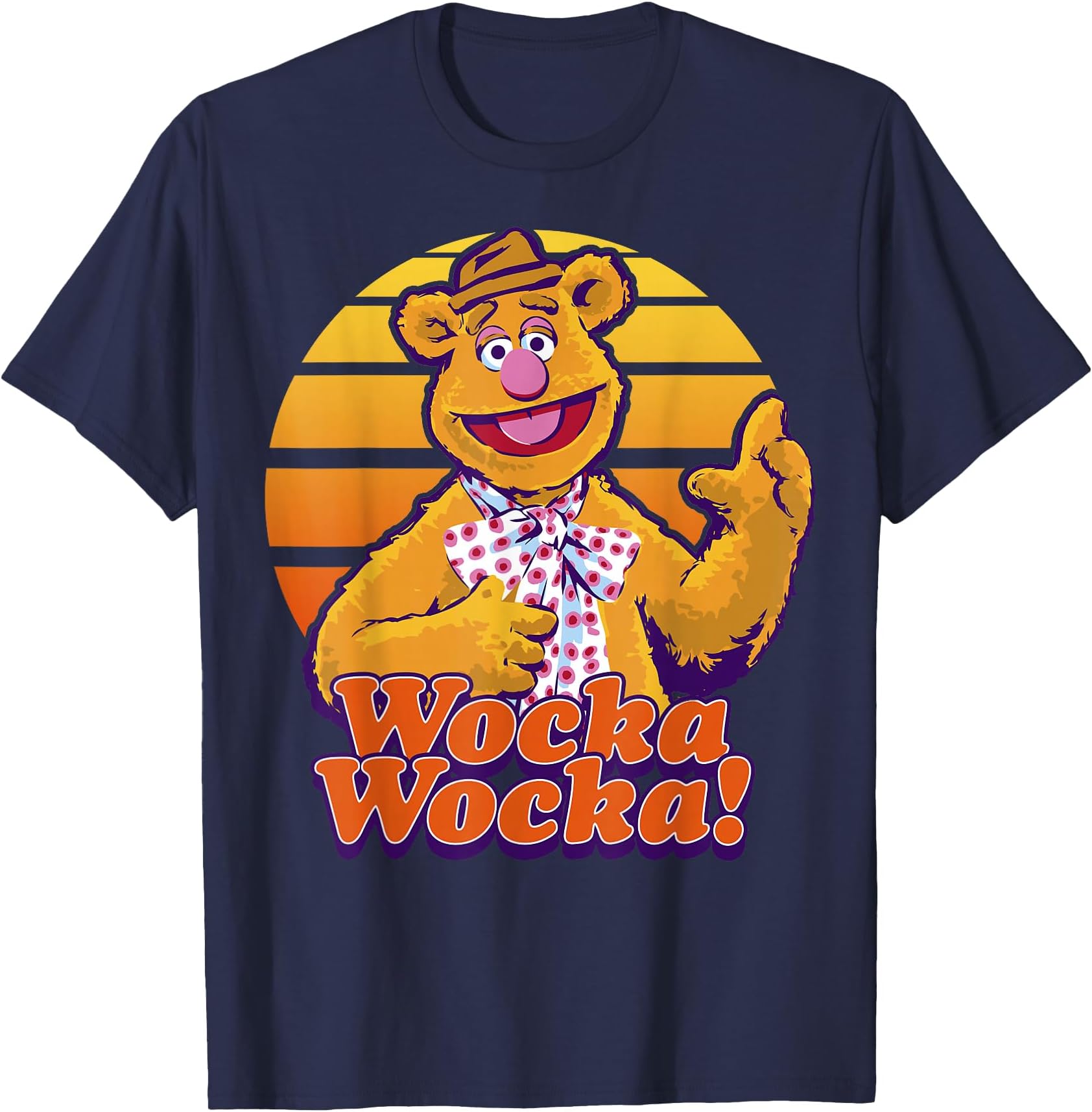 The Muppets Fozzie Bear Wocka Wocka Portrait T-Shirt