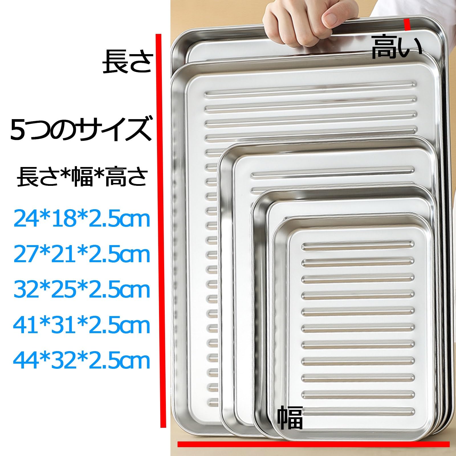 Amazon｜ステンレス グリルプレート ステンレス グリルトレー 魚焼き