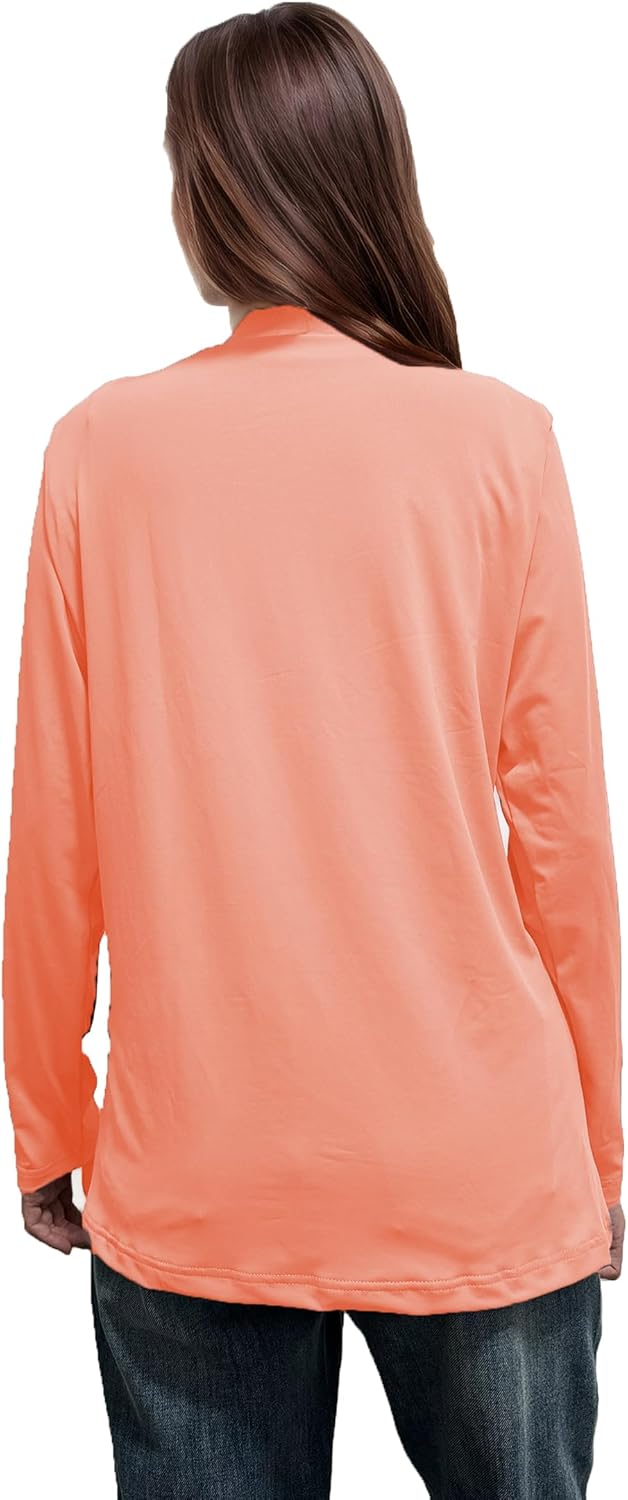 Youdiao Mastectomy Shirts with Drain Pockets Long Sleeve Breast Recovery Must Haves Soft Zip Up Clothing - Image 6