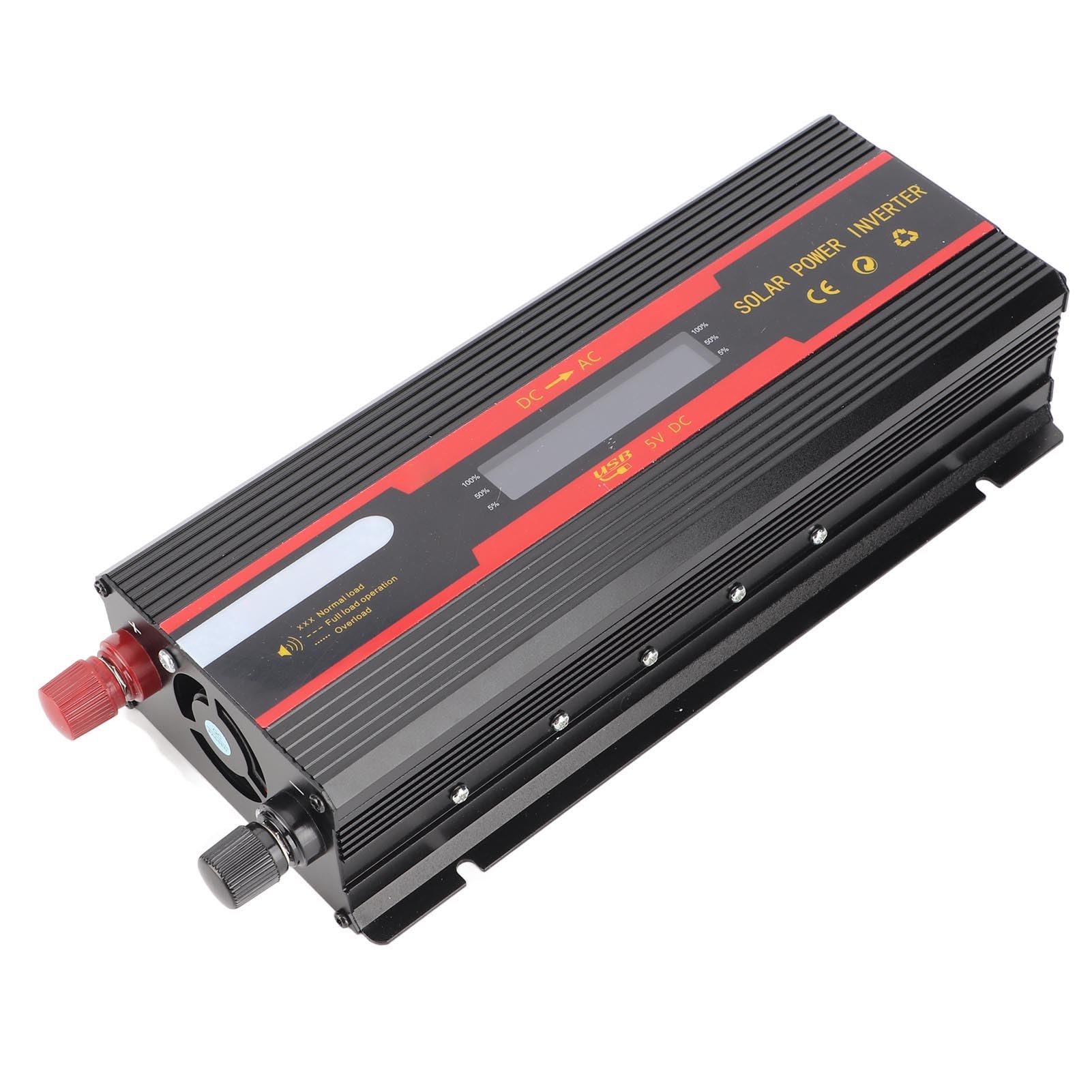 Dioche Do 220V 6000W DC12V Do AC220V 6000W Falownik Samochodowy Zmodyfikowany Sinusoidalny Konwerter Mocy z Wyświetlaczem LCD