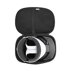 VR Carrying Case Storage Bag for PS VR2 VR Headset Controller Travel Bag Protector Organizer Shock-Absorption Inner Support