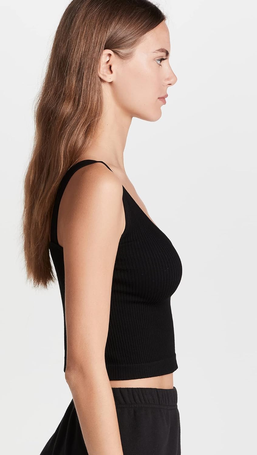 Free People Women's Solid Rib Brami Top - Image 4