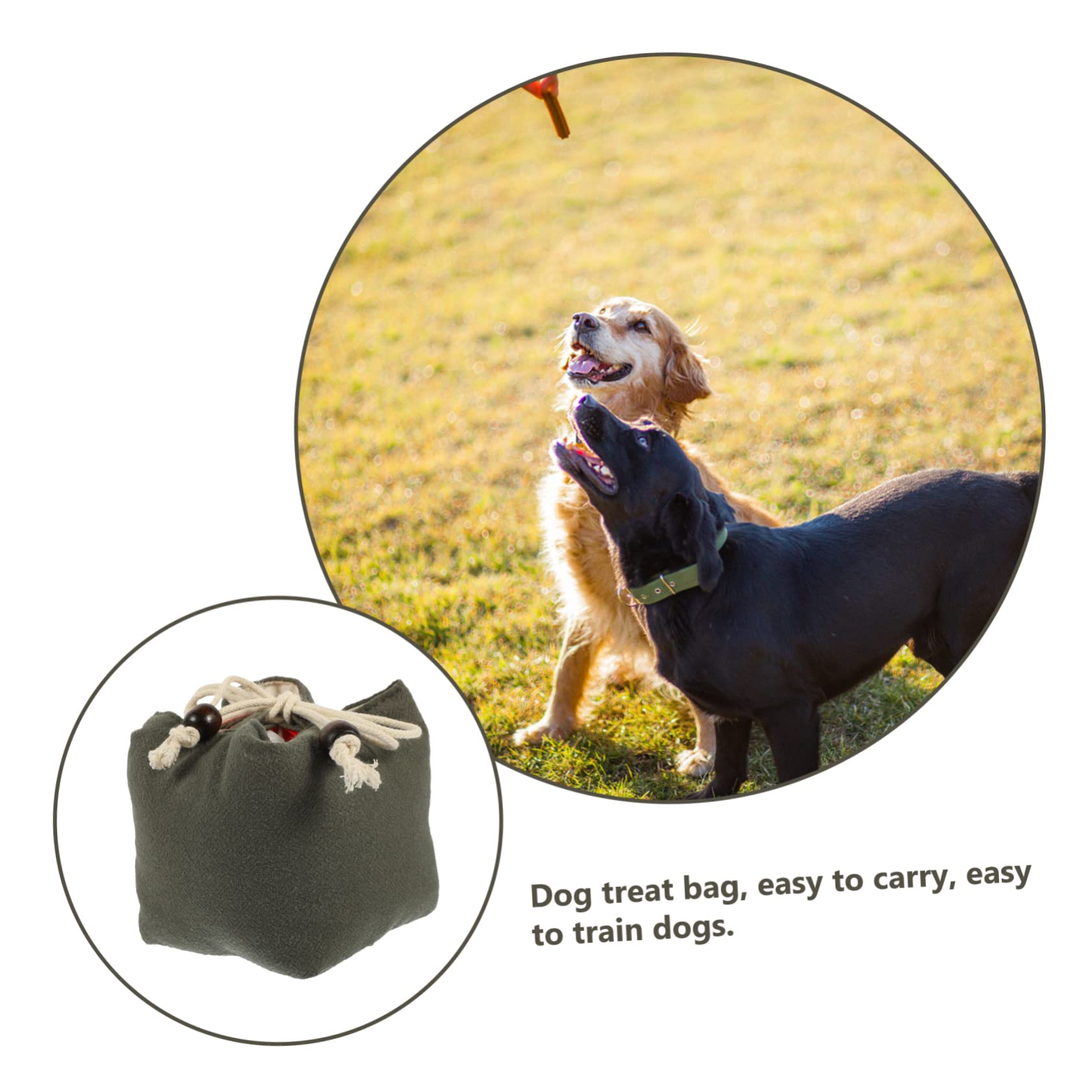 HANABASS 5stücke Hundetraining Leckerlitasche Tragbare Futteraufbewahrung Für Snacks Und Spielzeug Wiederverwendbare Bauchtasche Für Strapazierfähigem Material Mit Für Leckerlis Und
