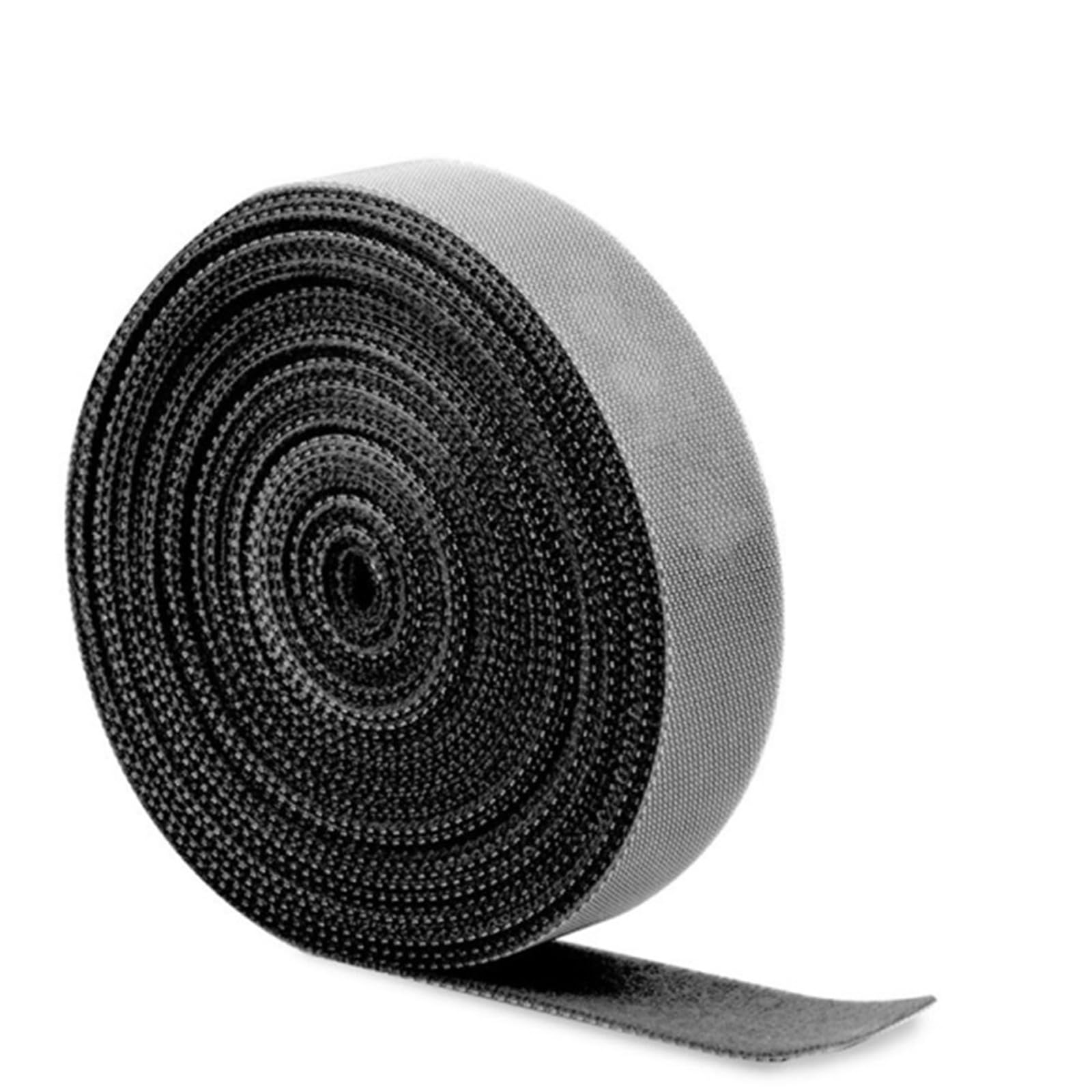 Gjgfjghk Black Zip Ties Cable Organizer Winder Ties Tearable Cable Management Data Wire Protector For Phone Mouse Earphone Cable Holder Cord Protection Long Cable Ties(Black)
