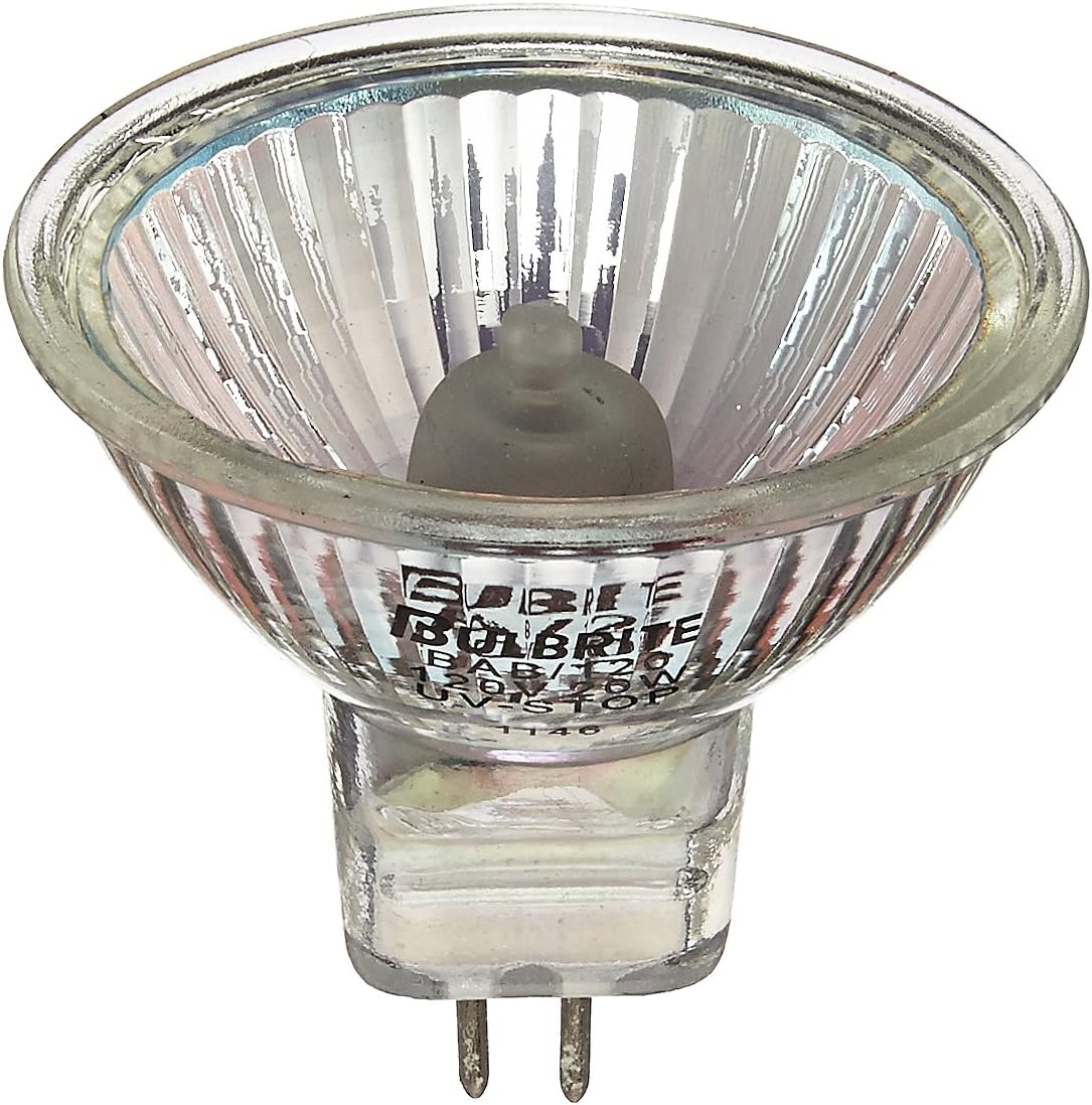 Bulbrite BAB/120 20-Watt 120-Volt Halogen MR16 Bi-Pin Lensed, Flood