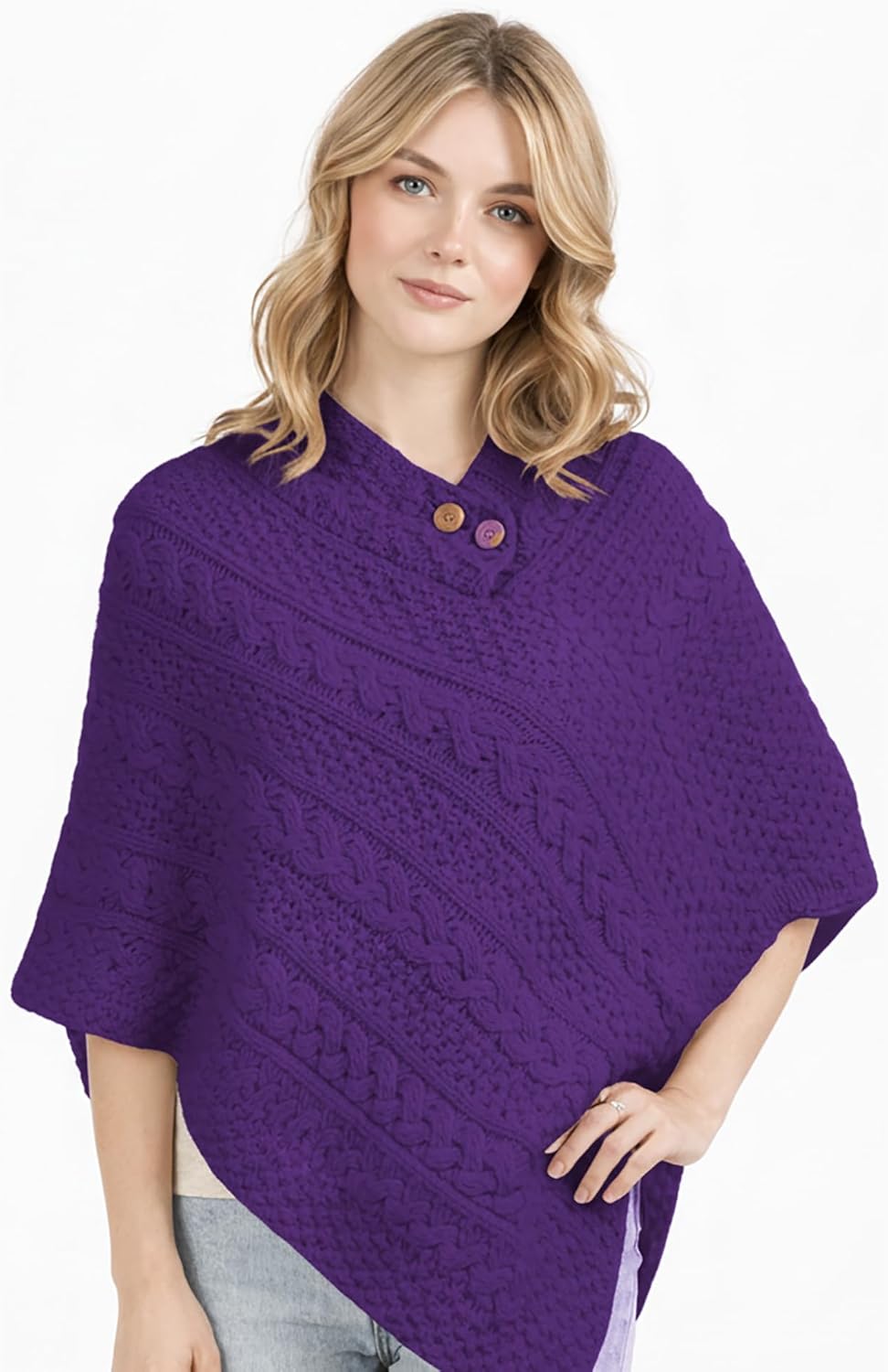 100% Merino Wool Yarn – Extrafine Super Soft Yarn for Knitting, Made in Italy by Lana Gatto, Super Soft Line, Purple 14647, 2-Pack (1.8 oz. / 137 yds Each)