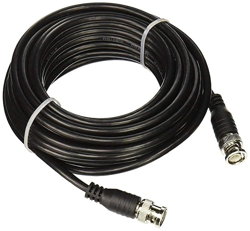 Miniatura 3 de Cable coaxial RG58 - Cable BNC de 50 ohmios de 10 pies - Cable coaxial RG 58 - Cable coaxial de TV por cable - Cable coaxial RG 58 - Cable coaxial