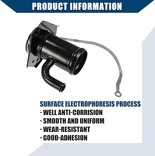 Miniatura 7 de Hihaha 15567562  Cuello de llenado de tanque de combustible trasero para GMC C1500 Pickup 1988-1992 para Chevy K1500 Pickup 1988-1991  Manguera de