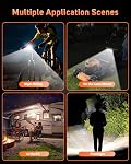 Bike Headlight 2000 Lumens, Super Bright Bike Front Lights for Night Riding, USB C Rechargeable Waterproof Bicycle Light with High Beam Low Beam for Road Mountain Cycling Commuting