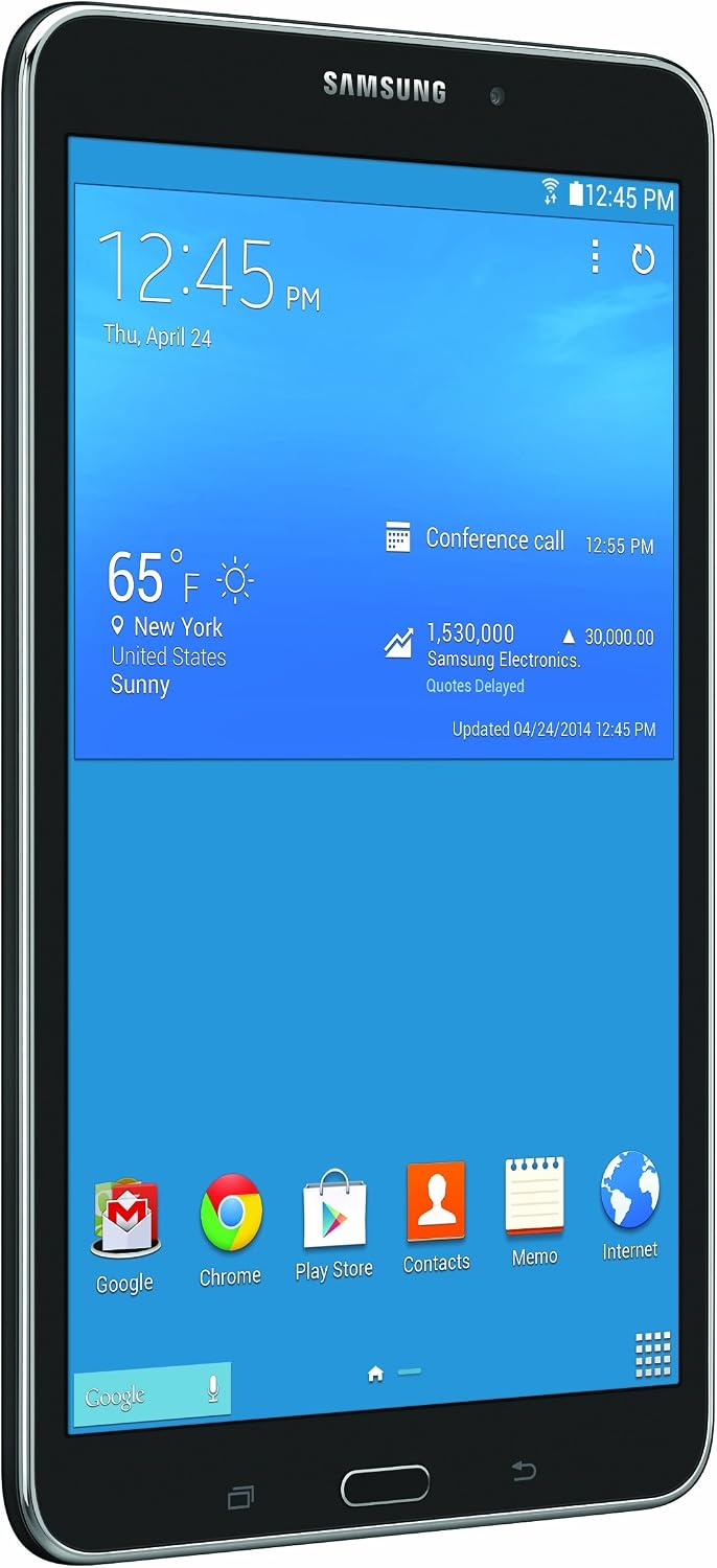 Samsung Galaxy Tab 4 (8-Inch, Black) (Renewed)