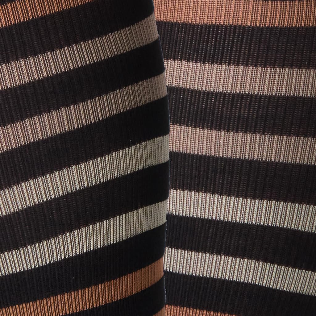 SOLIDEA Gambaletti STRIPE GAME PERSEO, Colore NERO, Calze a compressione graduata 15/21 mmHg Art. 0632A0