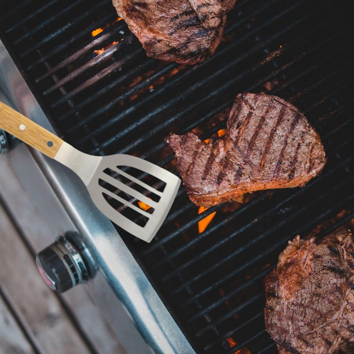 Fackelmann Barbecue Fork, Brown